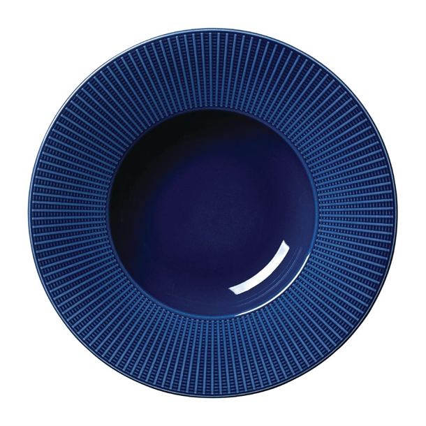 Steelite Willow Azure Gourmet Deep Rimmed Bowl - 28.5cm 11 1/4" (Box 6) (B2B)