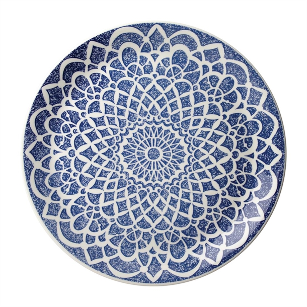 Steelite Ink Nomad Blue Plate Coupe - 300mm 11 3/4" (Box 12) (B2B)