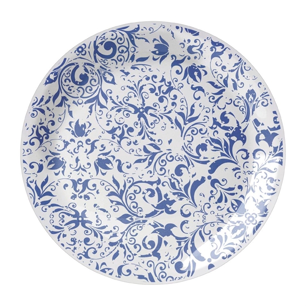 Steelite Ink Legacy Blue Plate Coupe - 153mm 6" (Box 12) (B2B)