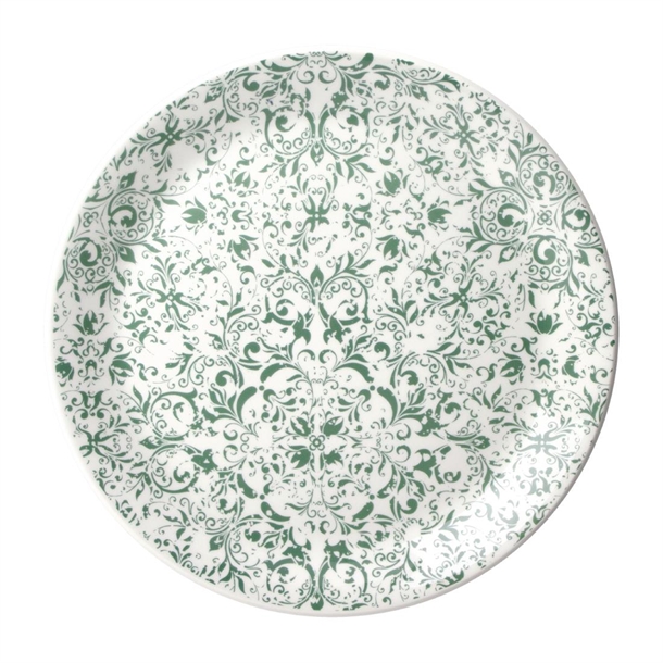 Steelite Ink Legacy Teal Plate Coupe - 255mm 10" (Box 12) (B2B)