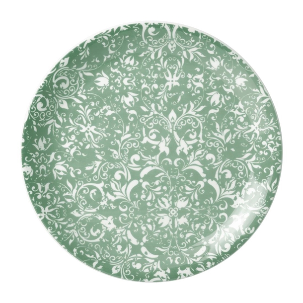 Steelite Ink Legacy Teal Plate Coupe - 203mm 8" (Box 12) (B2B)