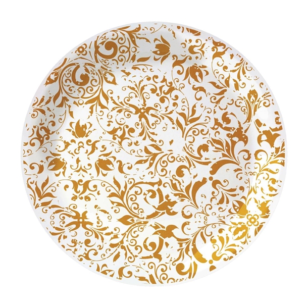 Steelite Ink Legacy Ginger Plate Coupe - 153mm 6" (Box 12) (B2B)