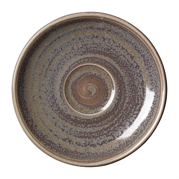 Steelite Revolution Granite Saucer - 125mm 4 7/8" (Box 12) (B2B)