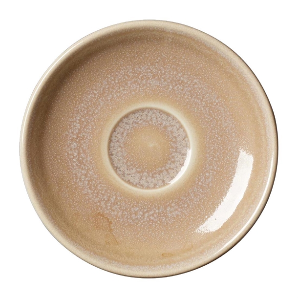 Steelite Revolution Sandstone Saucer - 125mm 4 7/8" (Box 12) (B2B)