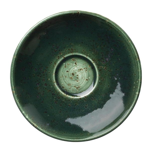 Steelite Vesuvius Burnt Emerald Saucer - 125mm 4 7/8" (Box 12) (B2B)