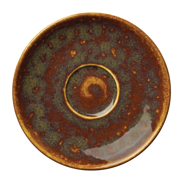 Steelite Vesuvius Amber Saucer - 152.5mm 6" (Box 12) (B2B)