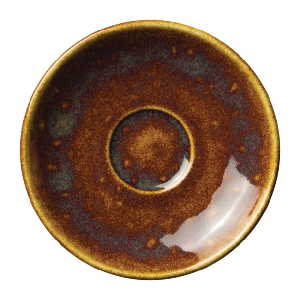 Steelite Vesuvius Amber Saucer - 125mm 4 7/8" (Box 12) (B2B)