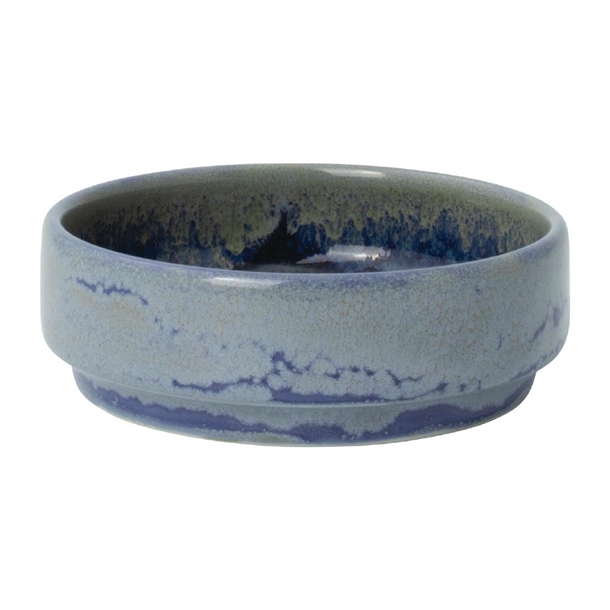 Aurora Vesuvius Lapis Round Stacking Tray 75mm 3" 2.7oz (Box 12) (B2B)