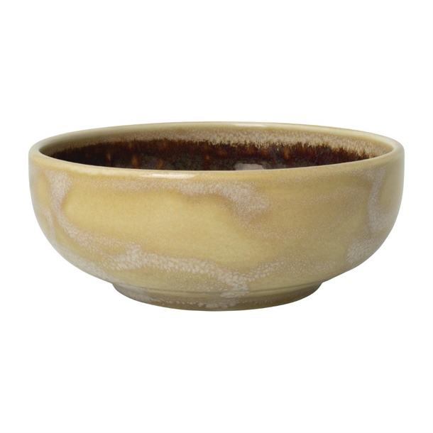 Steelite Aurora Vesuvius Amber Bowl 155mm 6 1/8" 655ml 23oz (Box 12) (B2B)