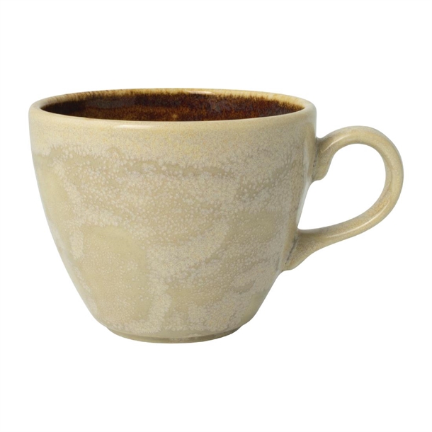 Steelite Aurora Vesuvius Amber Cup 227.5ml 8oz (Box 12) (B2B)