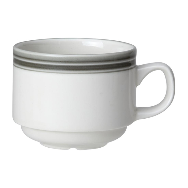 Steelite Bead Truffle Cup Stacking - 200ml 7oz (Box 12) (B2B)