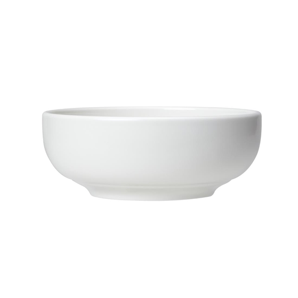 Steelite Taste White Bowl - 155x67.5mm 6 1/8x2 5/8" 655ml (Box 12) (B2B)