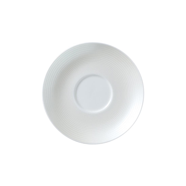 Spiro Tea for One Saucer Coupe - 145mm (Pack 12) (B2B)
