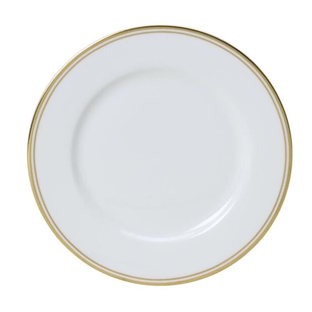 Burnished Gold Classic Plate - 168mm (Box 12) (B2B)