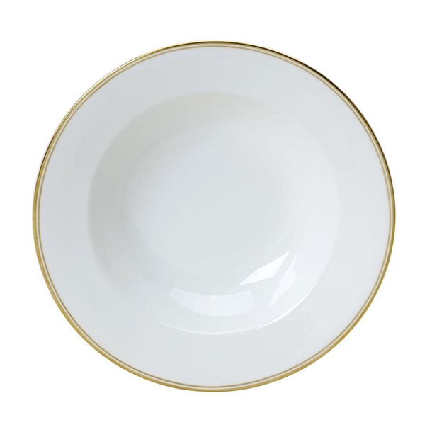 Burnished Gold Classic Large Rim Bowl - 280mm 600ml (Box 6) (B2B)