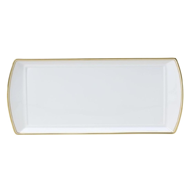 Burnished Gold Classic Large Rectangle Tray - 340x150mm (Box 12) (B2B)