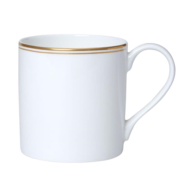 Burnished Gold Coupe Mug - 90mm 350ml (Box 12) (B2B)