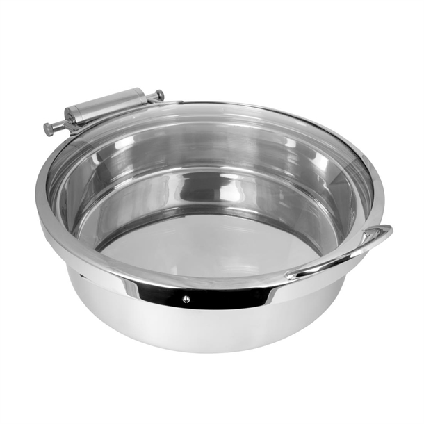 DWH Round Induction Chafer Full Glass Lid - 508mm (B2B)