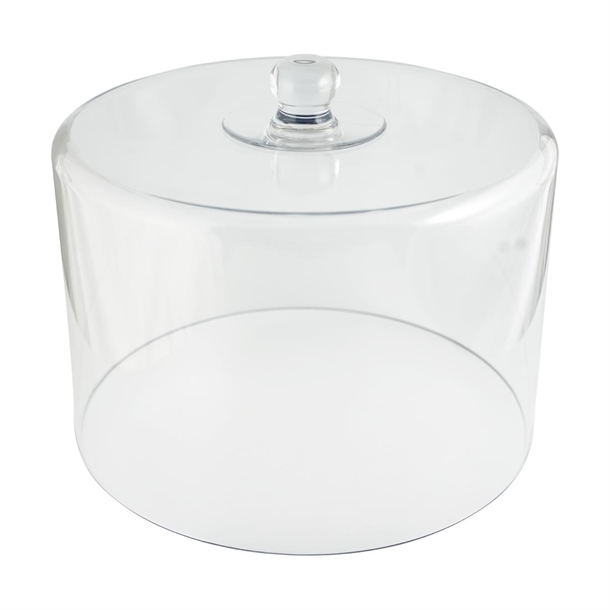 Steelite Creations Polycrystal Clear Dome Cover - 312x250mm (Box 1) (B2B)