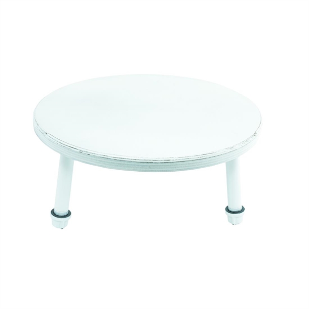 Steelite Aged White Pipe Stand with Long Legs - 355x165mm (B2B)