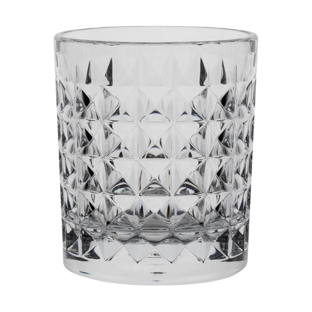 Steelite Highland Clear Cut Tumbler - 266ml (Box 24) (B2B)