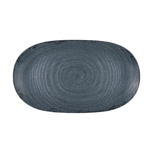Steelite Creations Pompeii Slate Platter 355.6x203.2mm (Box 12) (B2B)