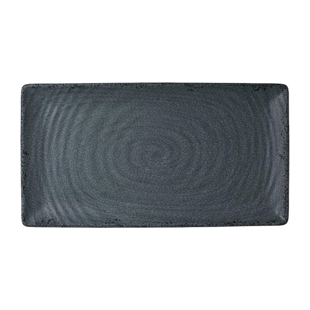 Steelite Pompeii Slate Gastronome Platter - 1/3 324x175mm (Pack 3) (B2B)
