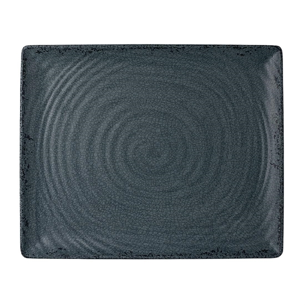 Steelite Pompeii Slate Gastronome Platter - 1/2 324x270mm (Pack 3) (B2B)