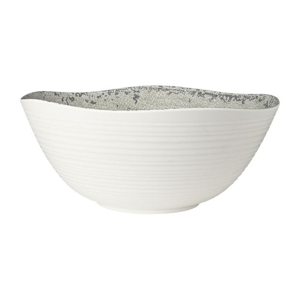 Steelite Pompeii Stone Large Round Bowl - 413x175mm (Pack 2) (B2B)
