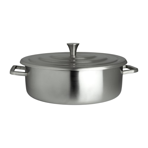 Steelite Creations Homestyle Round Chafer - 3.8L (Single) (B2B)