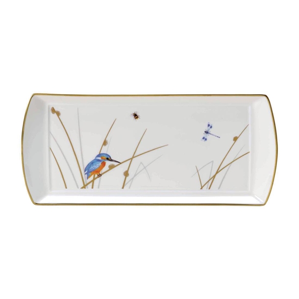 Steelite Reed L/S Rectangle Tray Classic 340x 150mm (Box 12) (B2B)