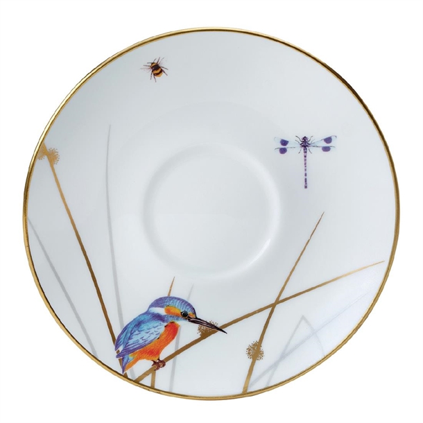 Steelite Reed Tea for One Saucer Coupe 145mm (Pack 12) (B2B)