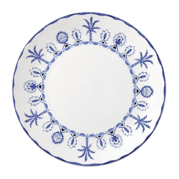 Steelite Sultan's Garden Blue Plate Coupe 270mm (Pack 12) (B2B)