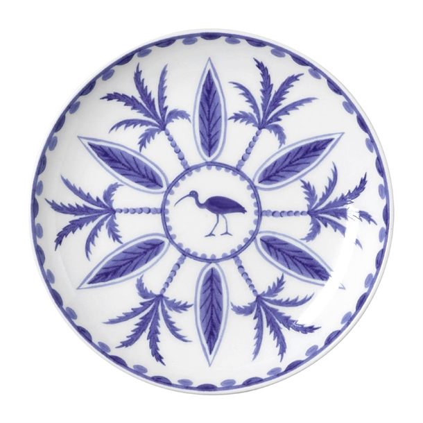 Steelite Sultan's Garden Blue Plate Coupe - 165mm (Pack 12) (B2B)