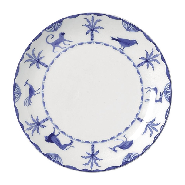 Steelite Sultan's Garden Blue Plate Coupe 165mm (Pack 12) (B2B)