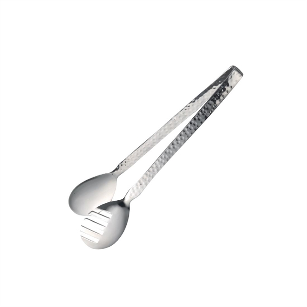 Steelite Hammered Stainless Steel Buffet Serving Tong 9'' (Pack 6) (B2B)