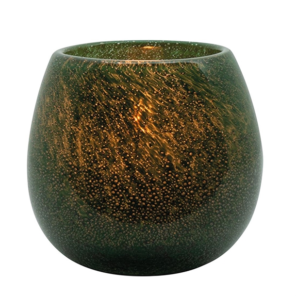 Steelite Art Emerald Glass Votive 102x89mm (Box 12) (B2B)
