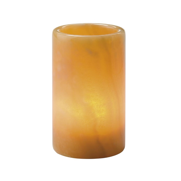 Steelite Solid Onyx Mini Onyx Lamp - 70x70mm (Pack 6)(B2B)
