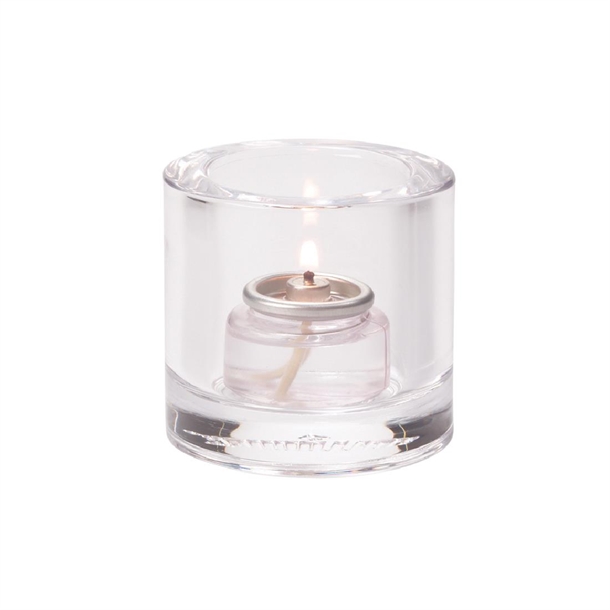 Steelite Thick Round Clear Tealight 70x73mm (Pack 6) (B2B)