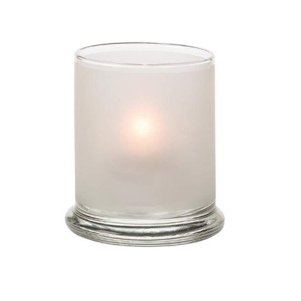 Steelite Columns Satin Crystal Votive - 76x92mm (Pack 12) (B2B)