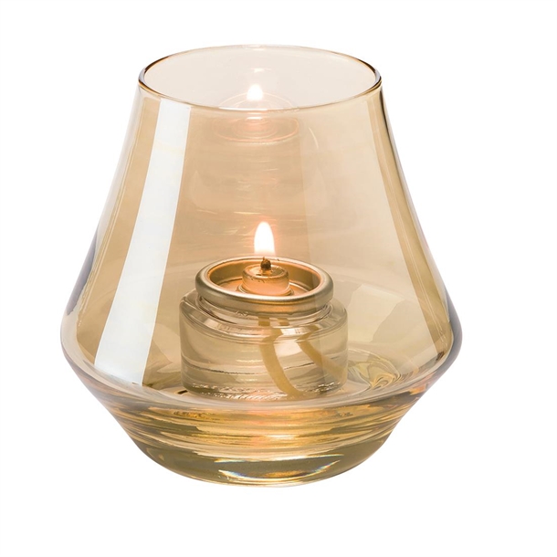 Steelite Chime Gold Lustre Glass Votive 70x89mm (Box 12) (B2B)