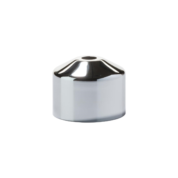 Steelite Gala Polished Chrome Midsize Candle Cover - 54x40mm (Pack 20) (B2B)