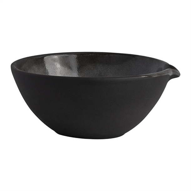 Steelite Gembrook Grey Bowl with Spout 127mm (Pack 36) (B2B)