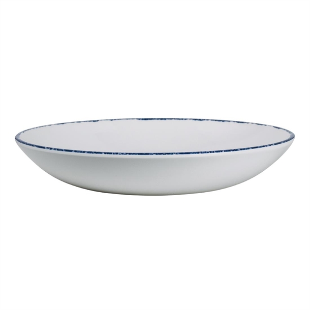 Blue Dapple Coupe Bowl - 255mm (Pack 12) (B2B)