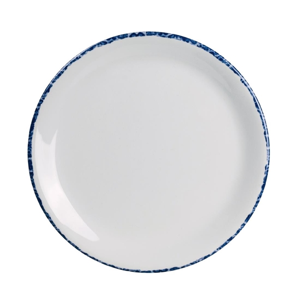 Blue Dapple Coupe Plate 152mm - (Pack 12) (B2B)
