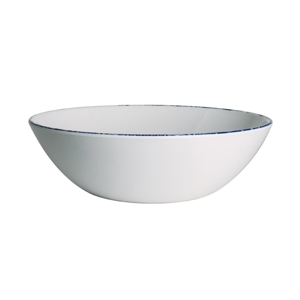 Blue Dapple Coupe Bowl 165mm (Pack 12) (B2B)