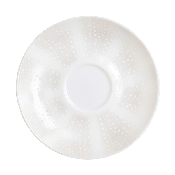 Quill Tea Saucer Low Coupe - 150mm (Pack 12) (B2B)