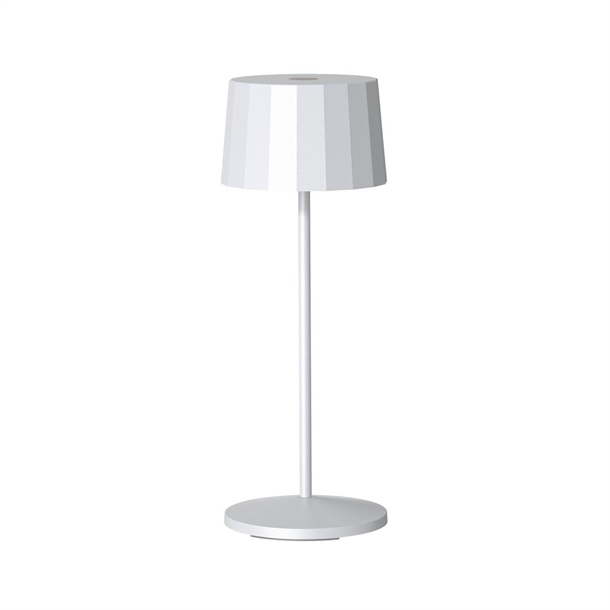 Octa White LED Rechargeable Table Light - 110x300mm (Single) (B2B)