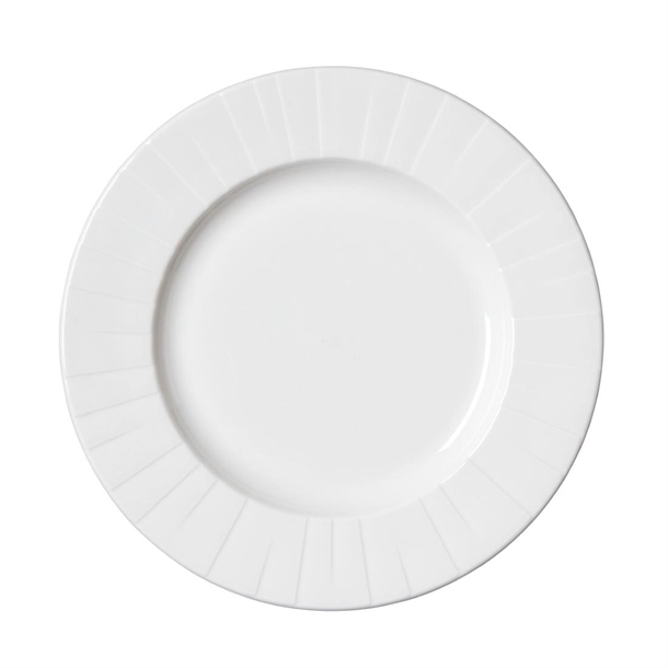 Alina Mid Rim Plate - 255mm (Pack 24) (B2B)