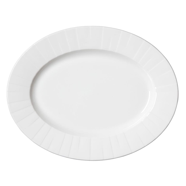 Alina Oval Plate - 330mm (Pack 12) (B2B)